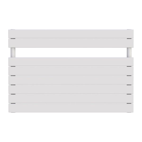 Zehnder Roda Spa White Horizontal Designer Towel Rail 667 x 1000mm