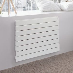 Zehnder Roda Horizontal White Double Panel Steel Designer Radiator 592 x 800mm