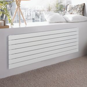 Zehnder Roda Horizontal White Single Panel Steel Designer Radiator 592 x 1200mm