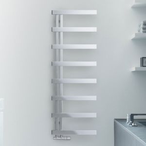 Zehnder Alban Stainless Steel Designer Towel Rail 1760 x 500mm