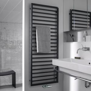 Zehnder Subway Matt Black Towel Rail 1549 x 600mm