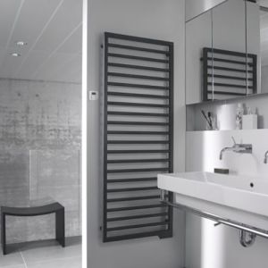 Zehnder Subway Volcanic Towel Rail 973 x 450mm