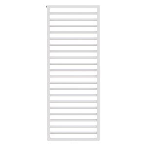 Zehnder Subway White Towel Rail 1549 x 600mm