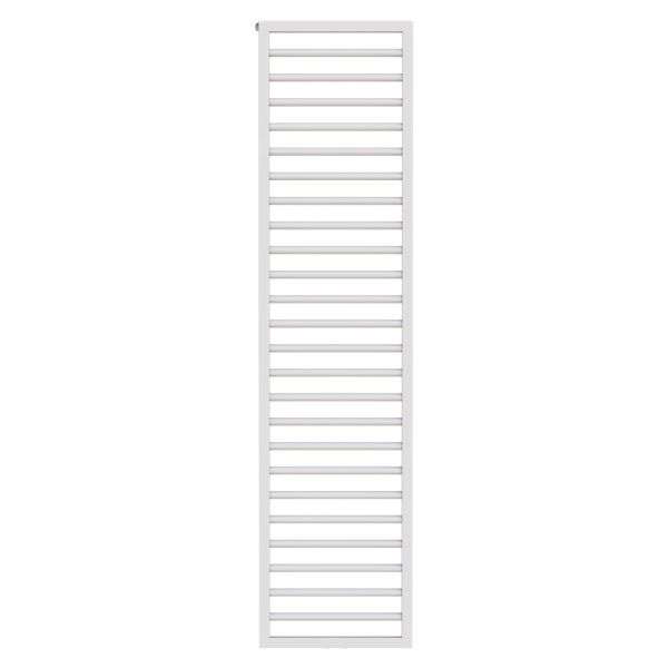 Zehnder Subway White Towel Rail 1837 x 450mm