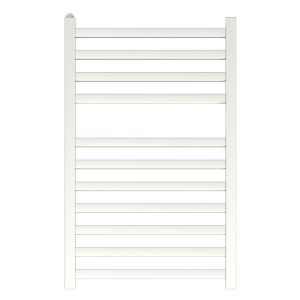 Zehnder Vision White Towel Rail 792 x 500mm