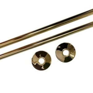 Zehnder Antique Gold Pipe Kit 300mm